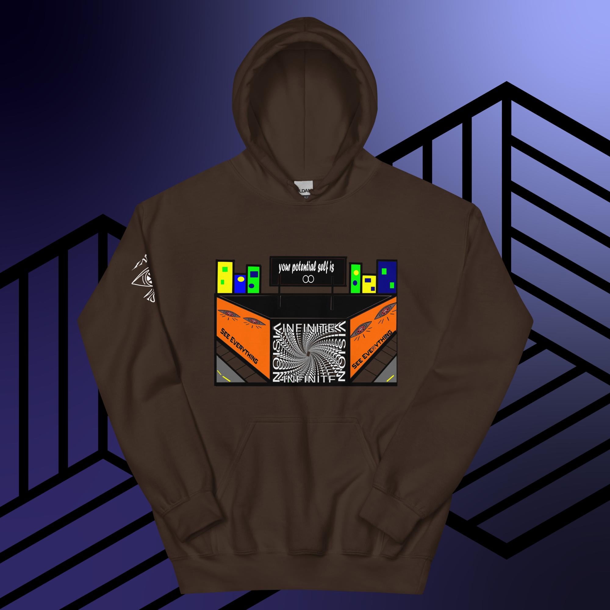 Unisex IV building  Hoodie