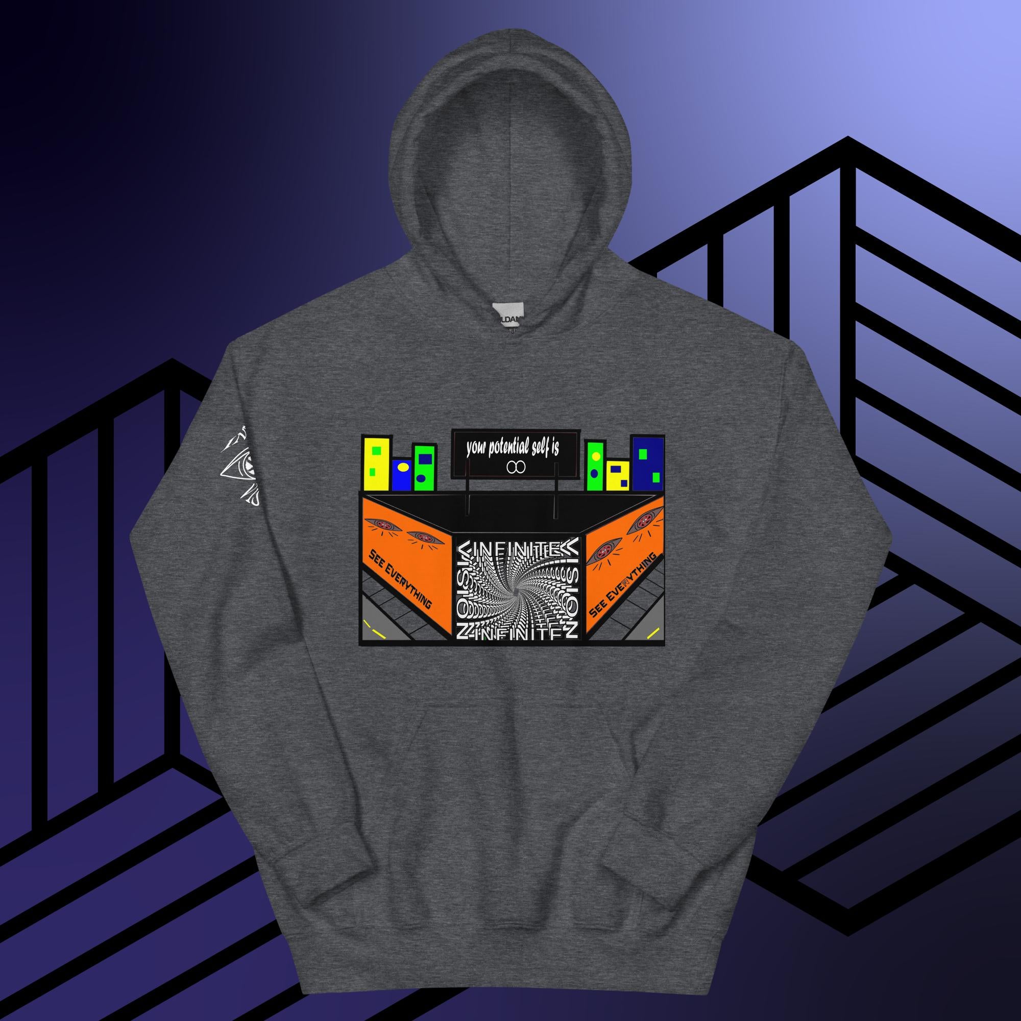 Unisex IV building  Hoodie