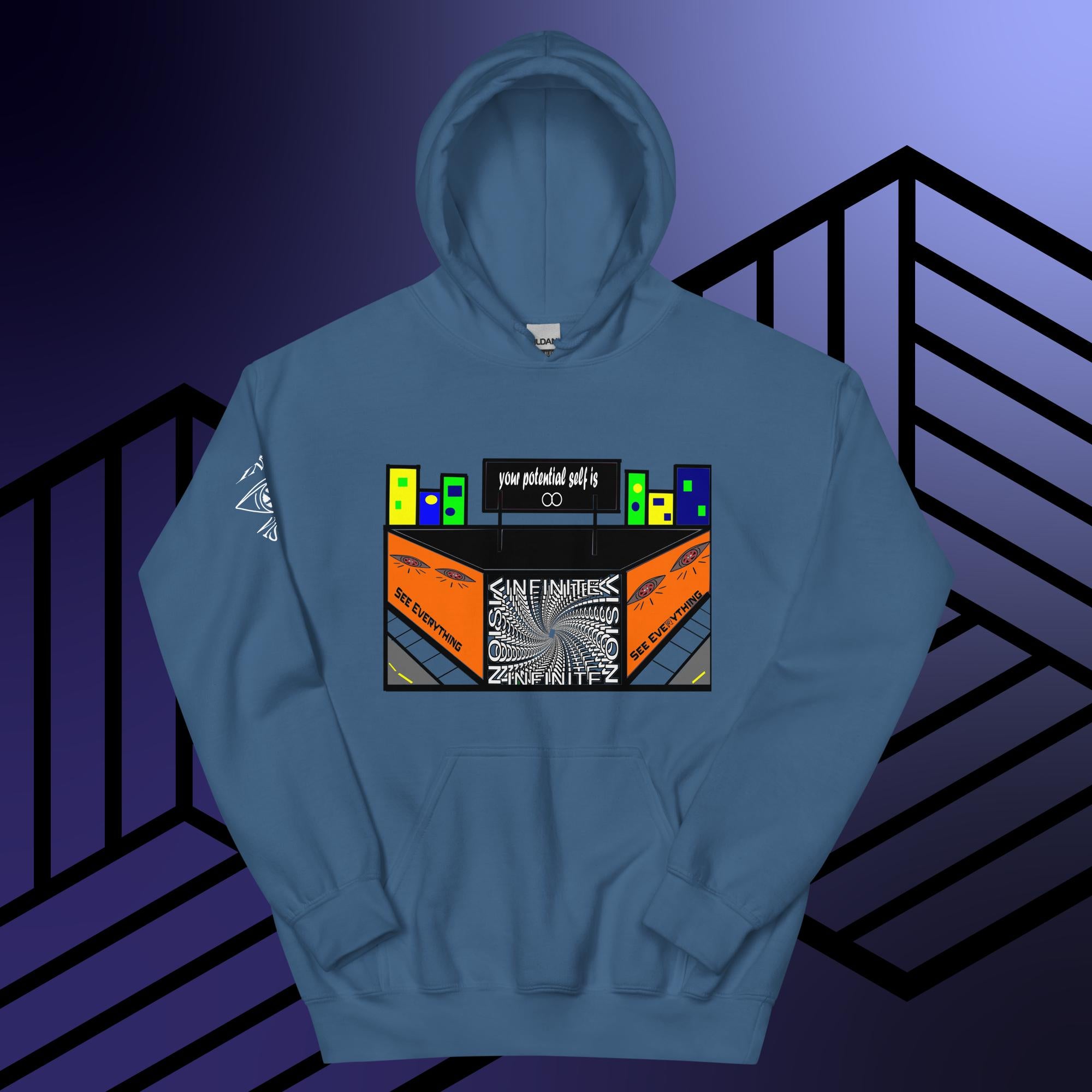 Unisex IV building  Hoodie