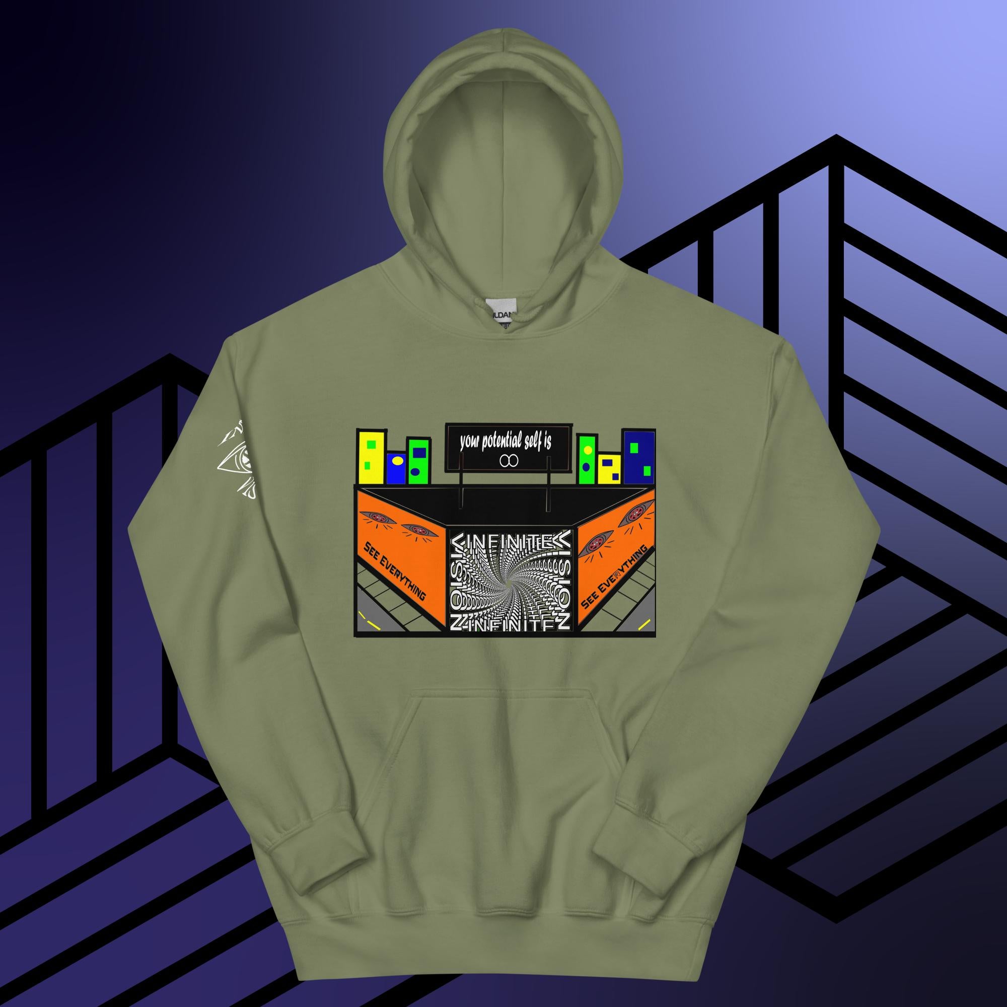 Unisex IV building  Hoodie