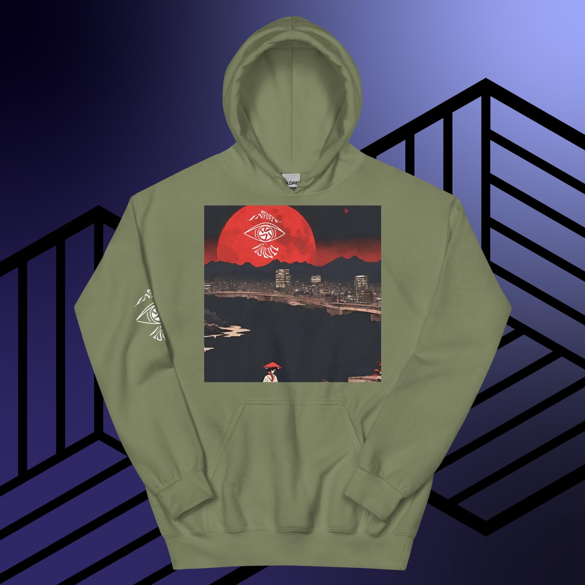 Unisex IV Red Moon Hoodie