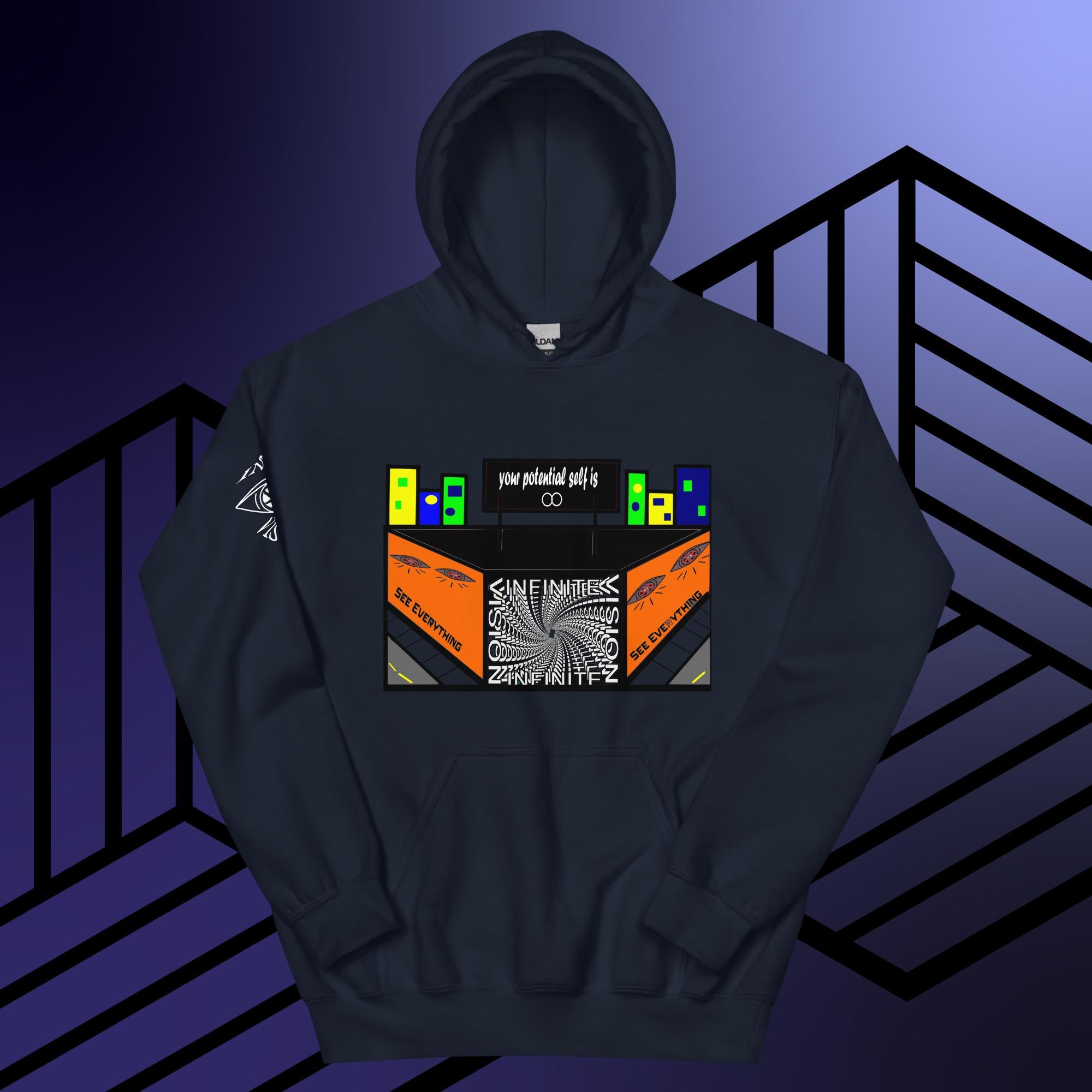 Unisex IV building  Hoodie