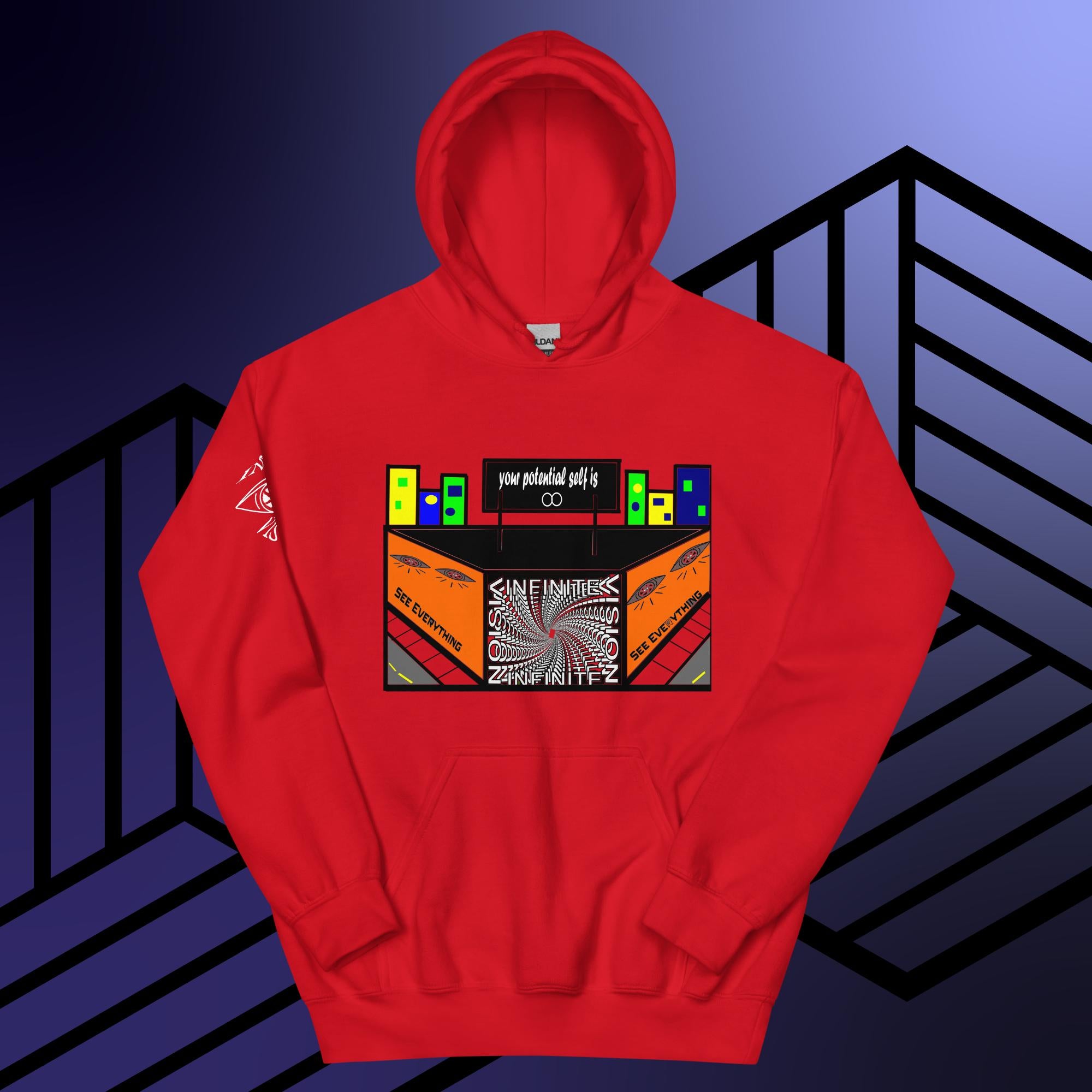 Unisex IV building  Hoodie