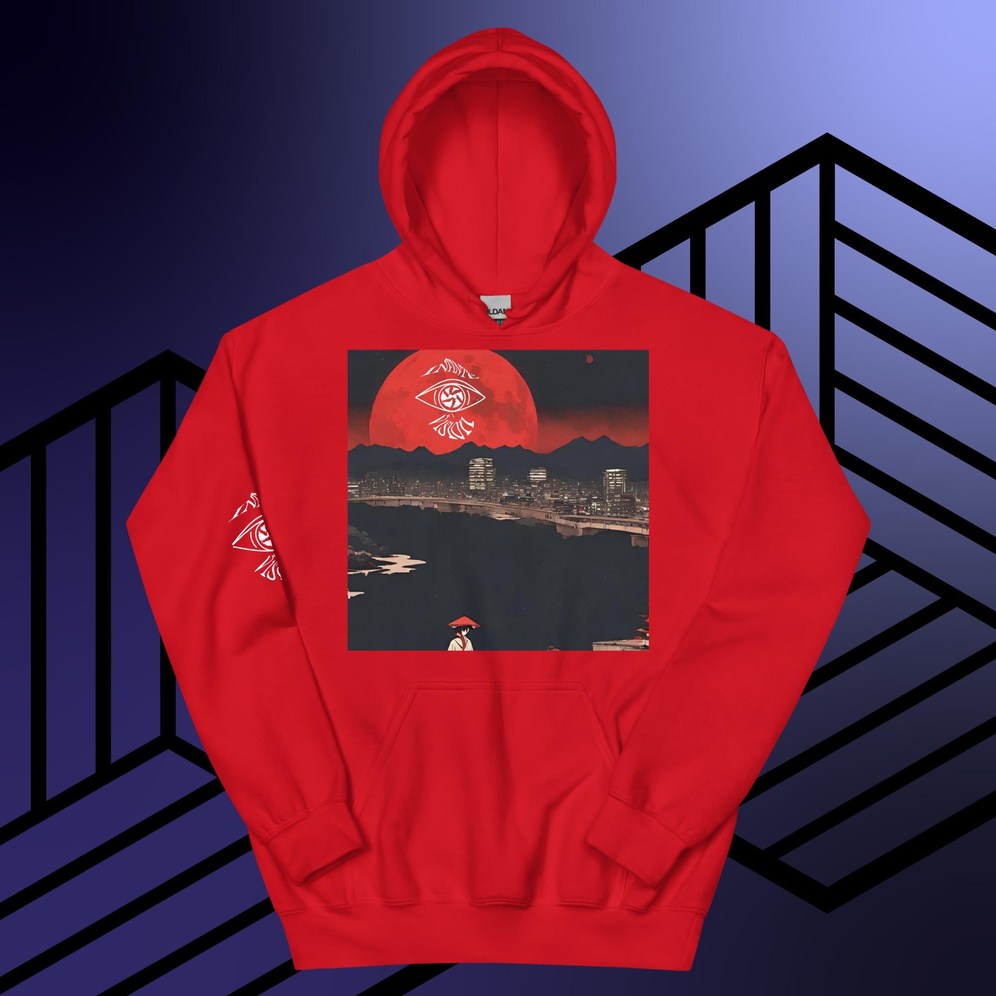 Unisex IV Red Moon Hoodie
