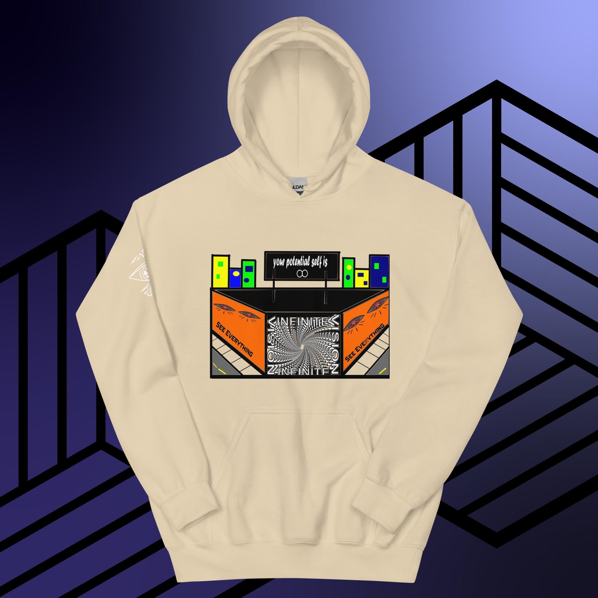 Unisex IV building  Hoodie