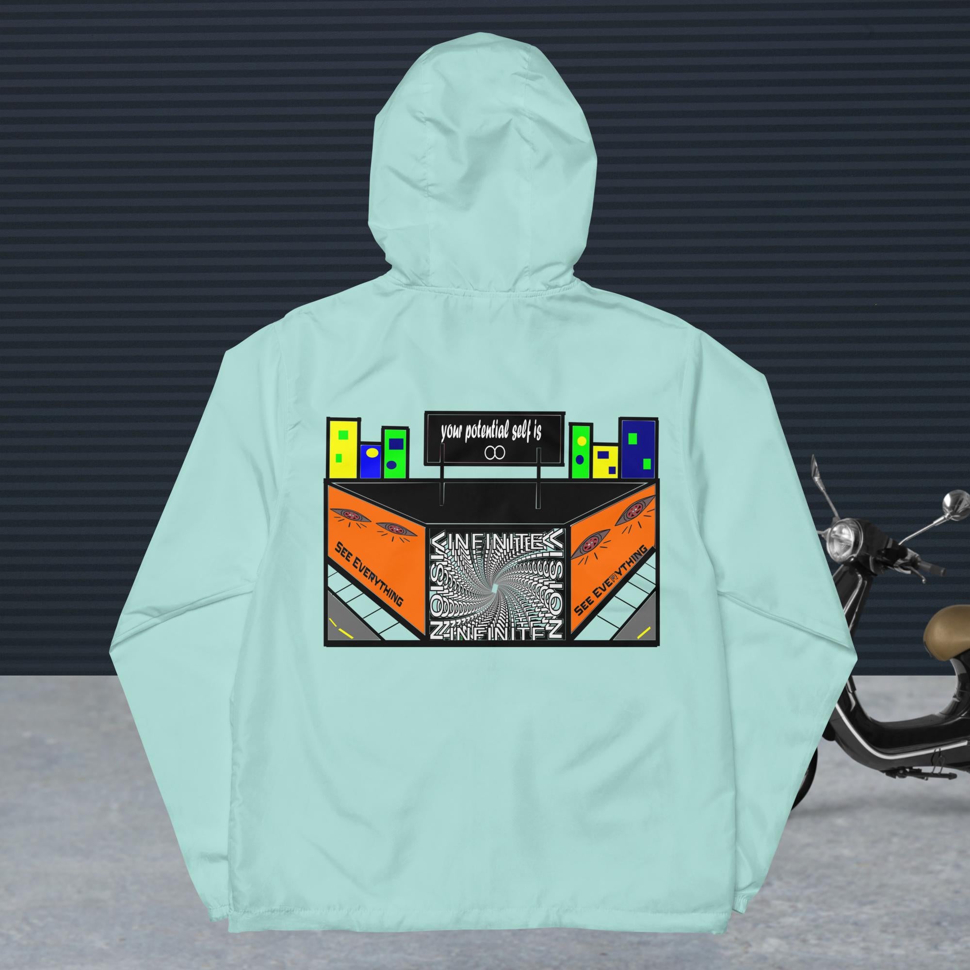 Unisex IV Vortex zip up windbreaker