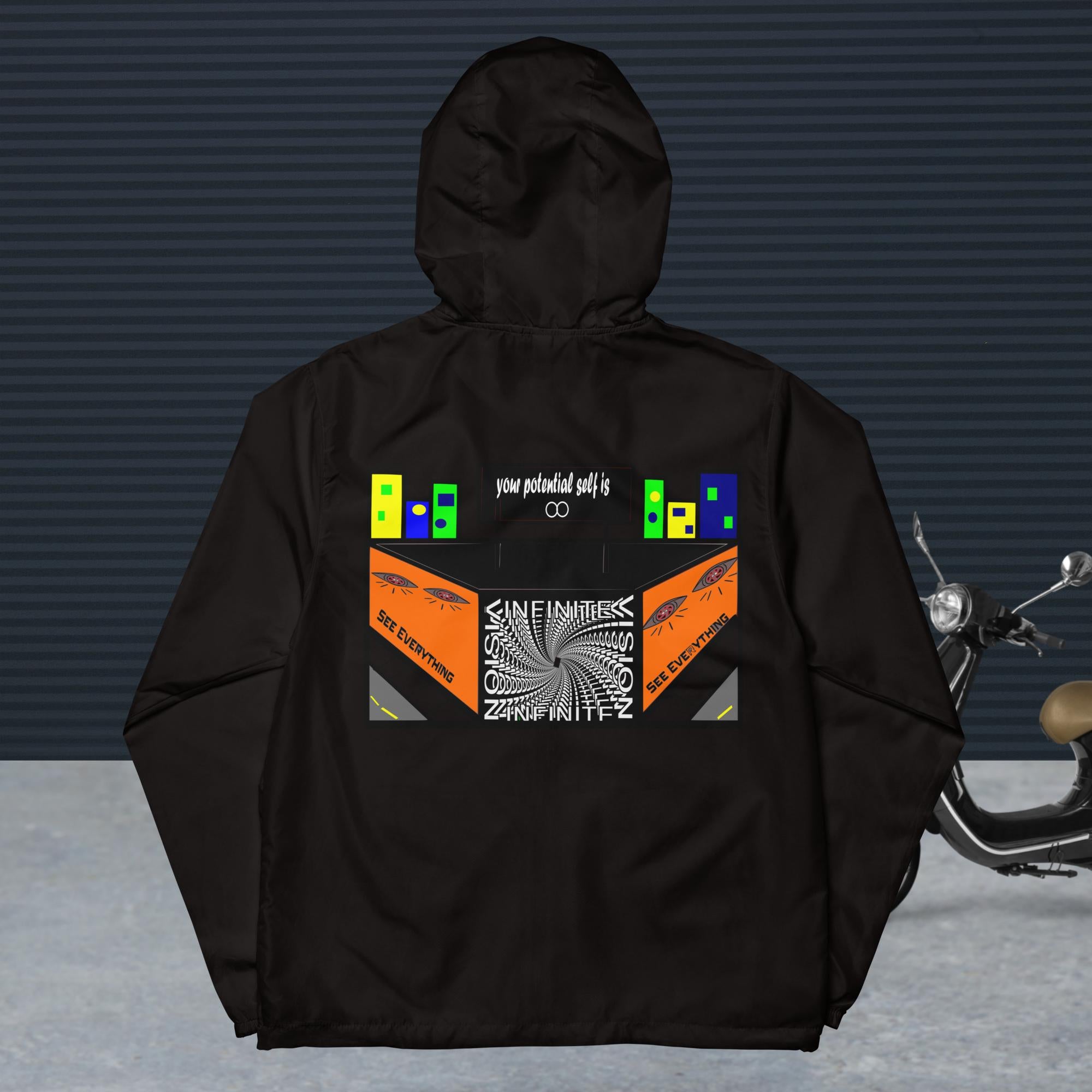 Unisex IV Vortex zip up windbreaker