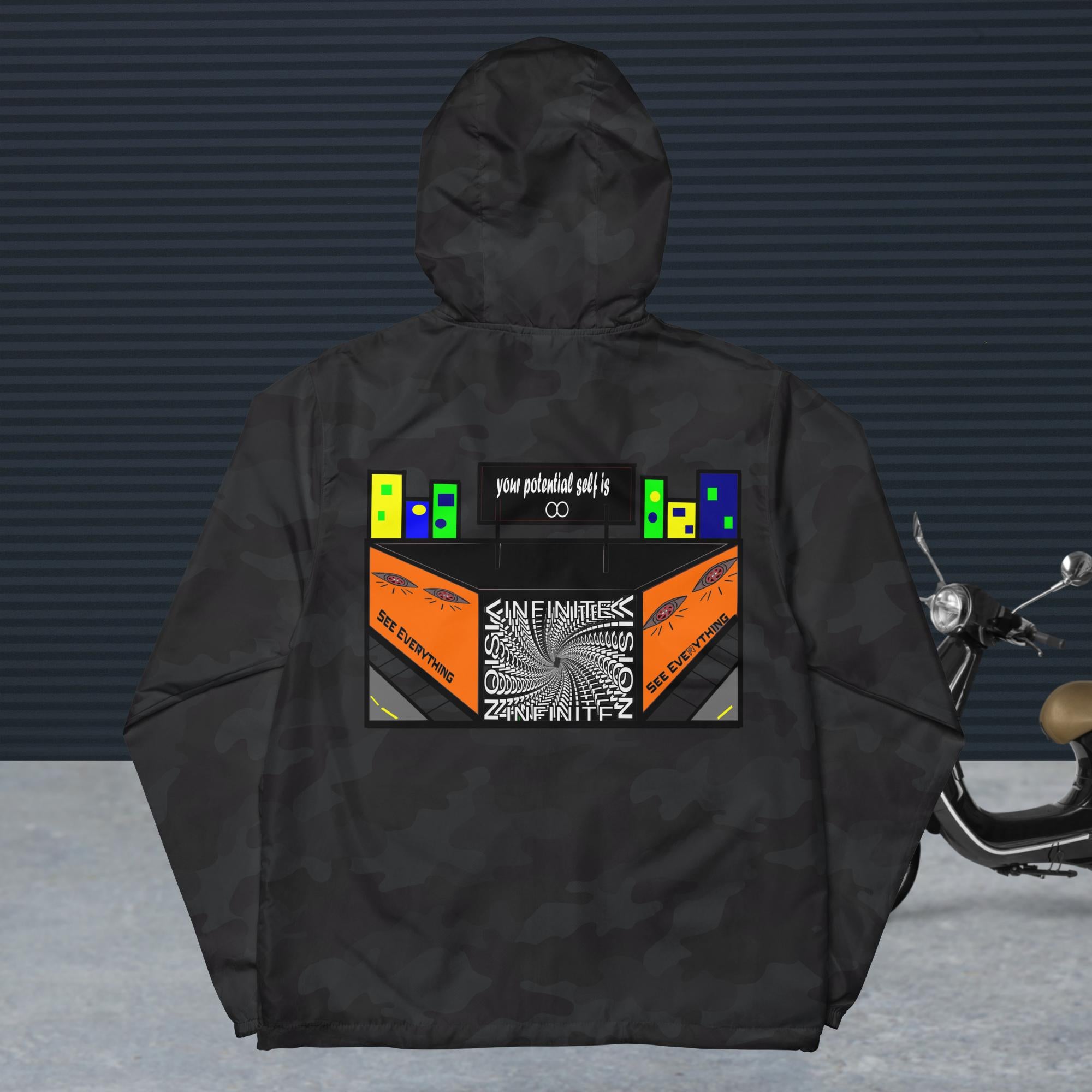 Unisex IV Vortex zip up windbreaker