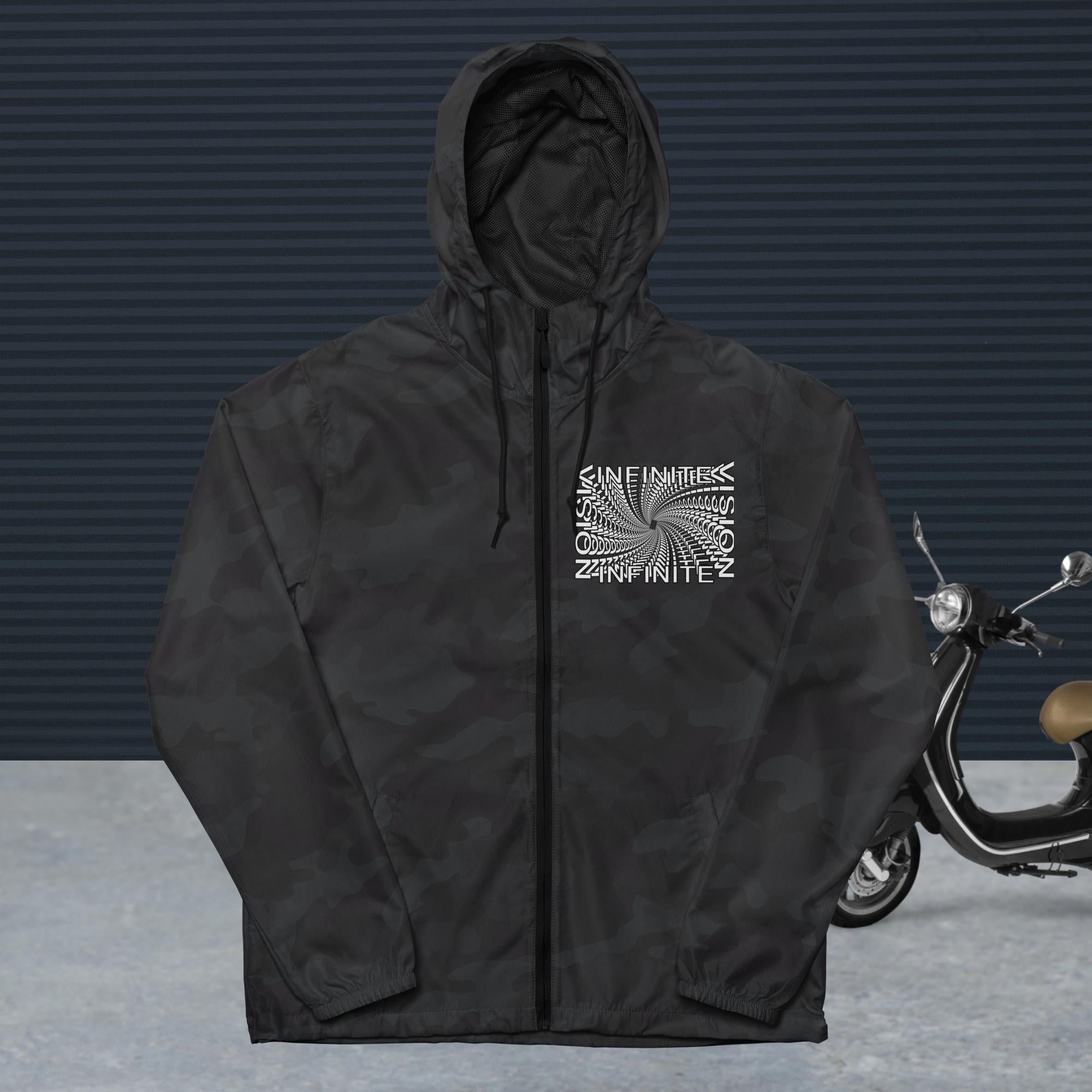Unisex IV Vortex zip up windbreaker