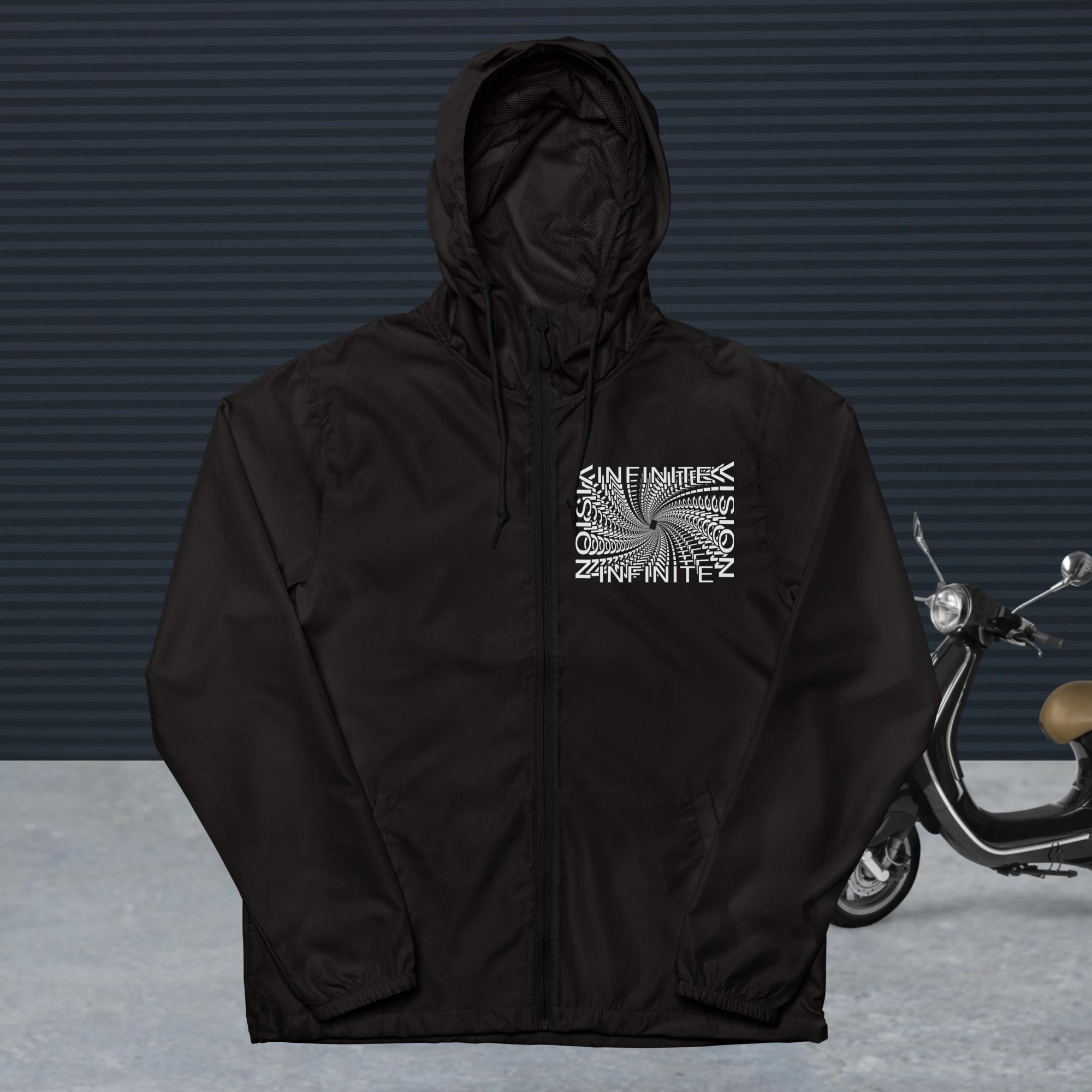 Unisex IV Vortex zip up windbreaker
