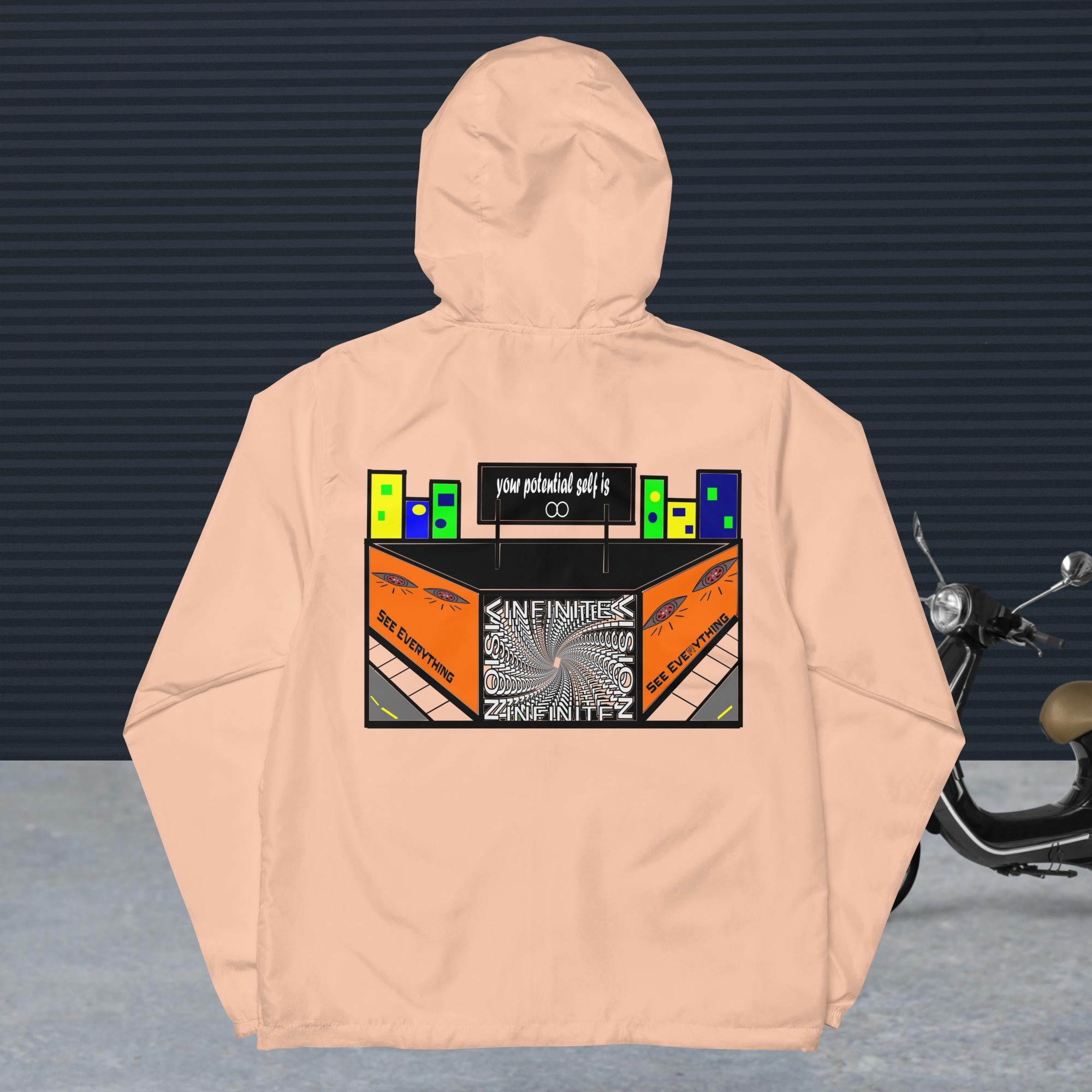 Unisex IV Vortex zip up windbreaker
