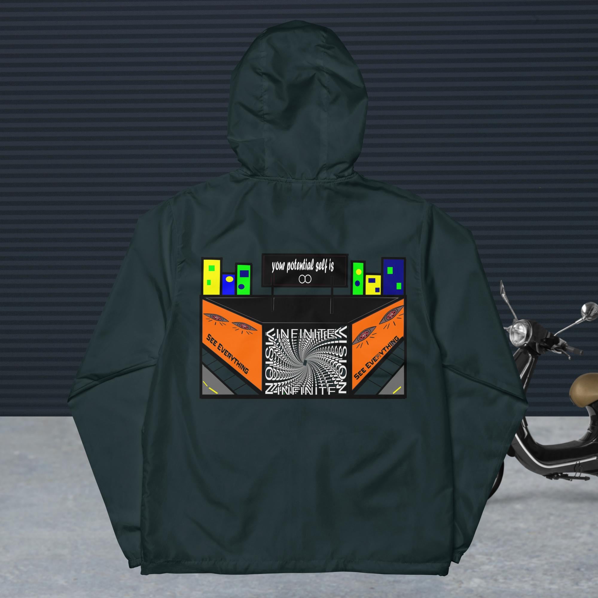 Unisex IV Vortex zip up windbreaker