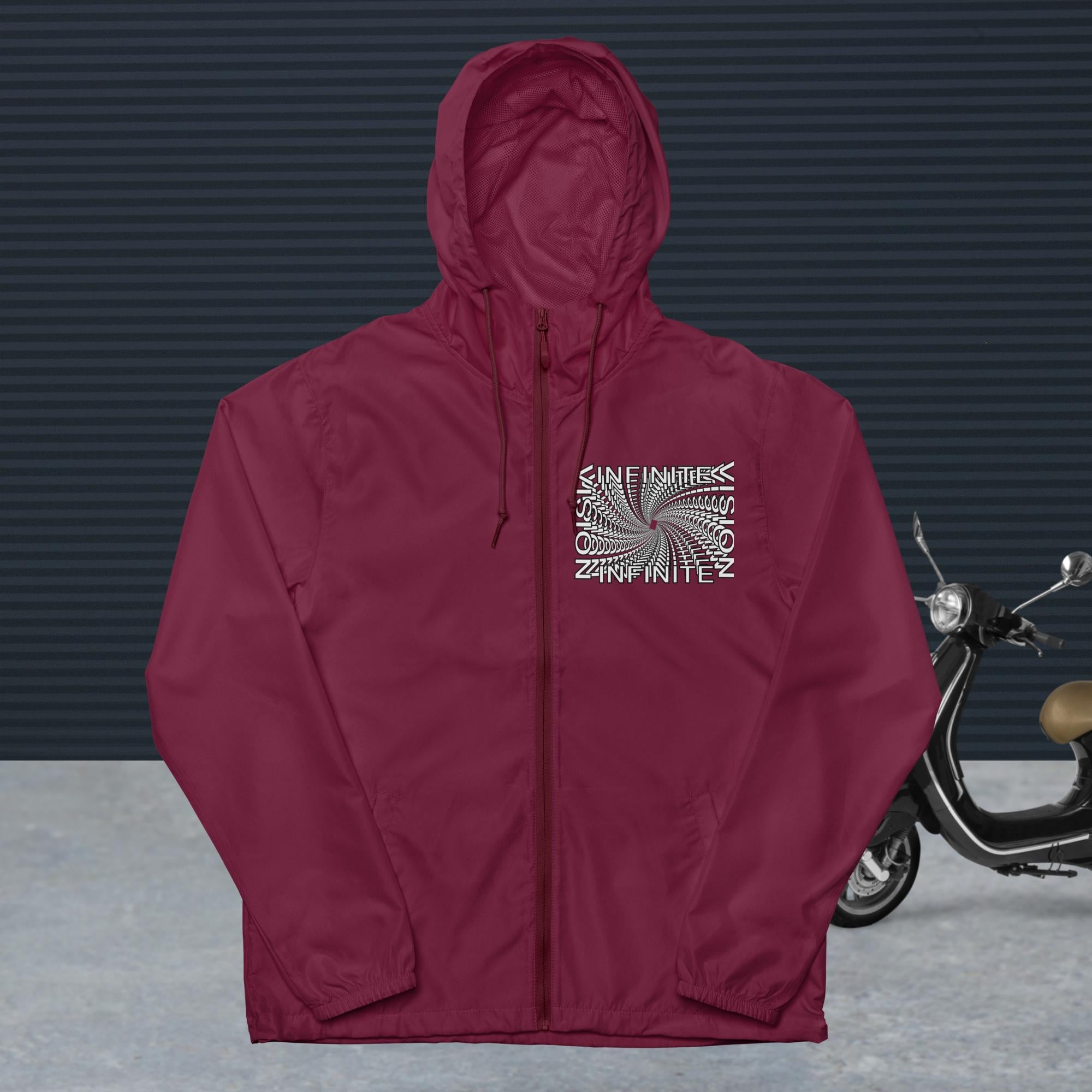 Unisex IV Vortex zip up windbreaker