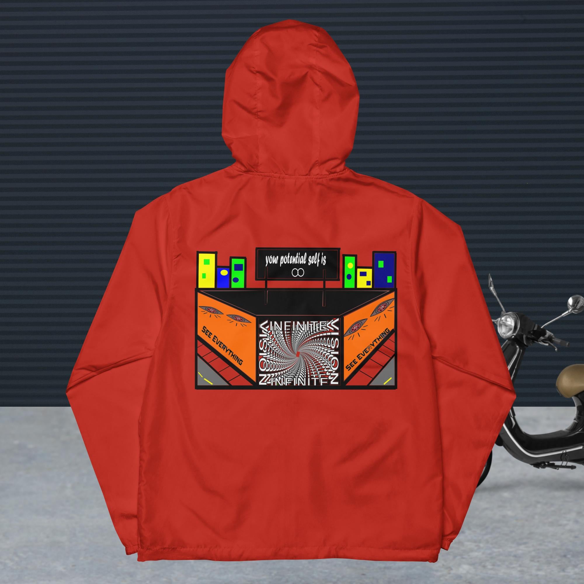 Unisex IV Vortex zip up windbreaker