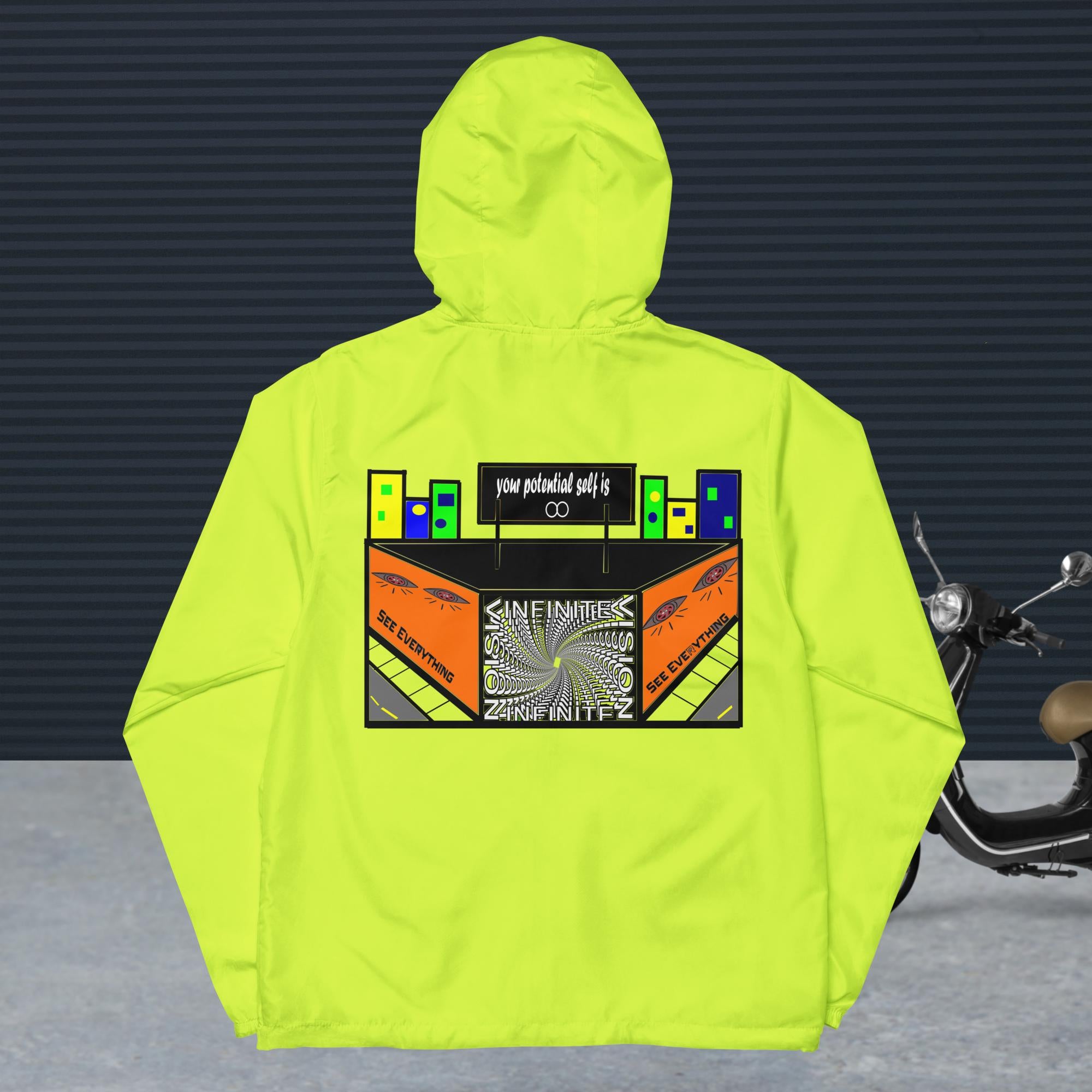 Unisex IV Vortex zip up windbreaker