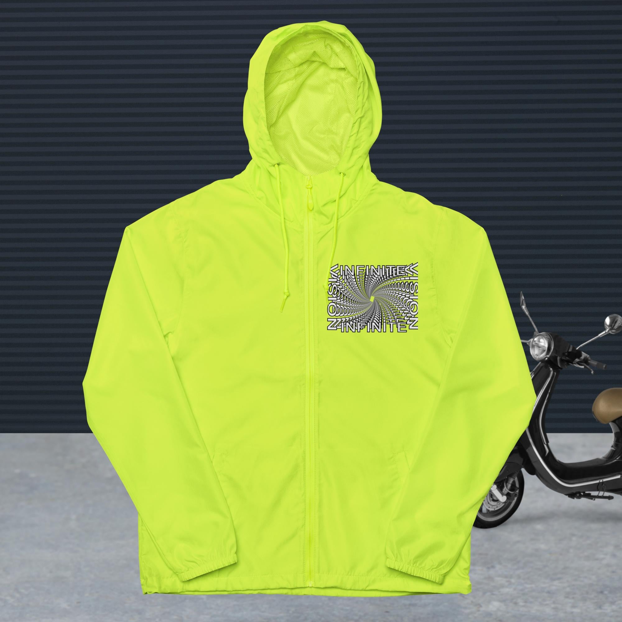 Unisex IV Vortex zip up windbreaker