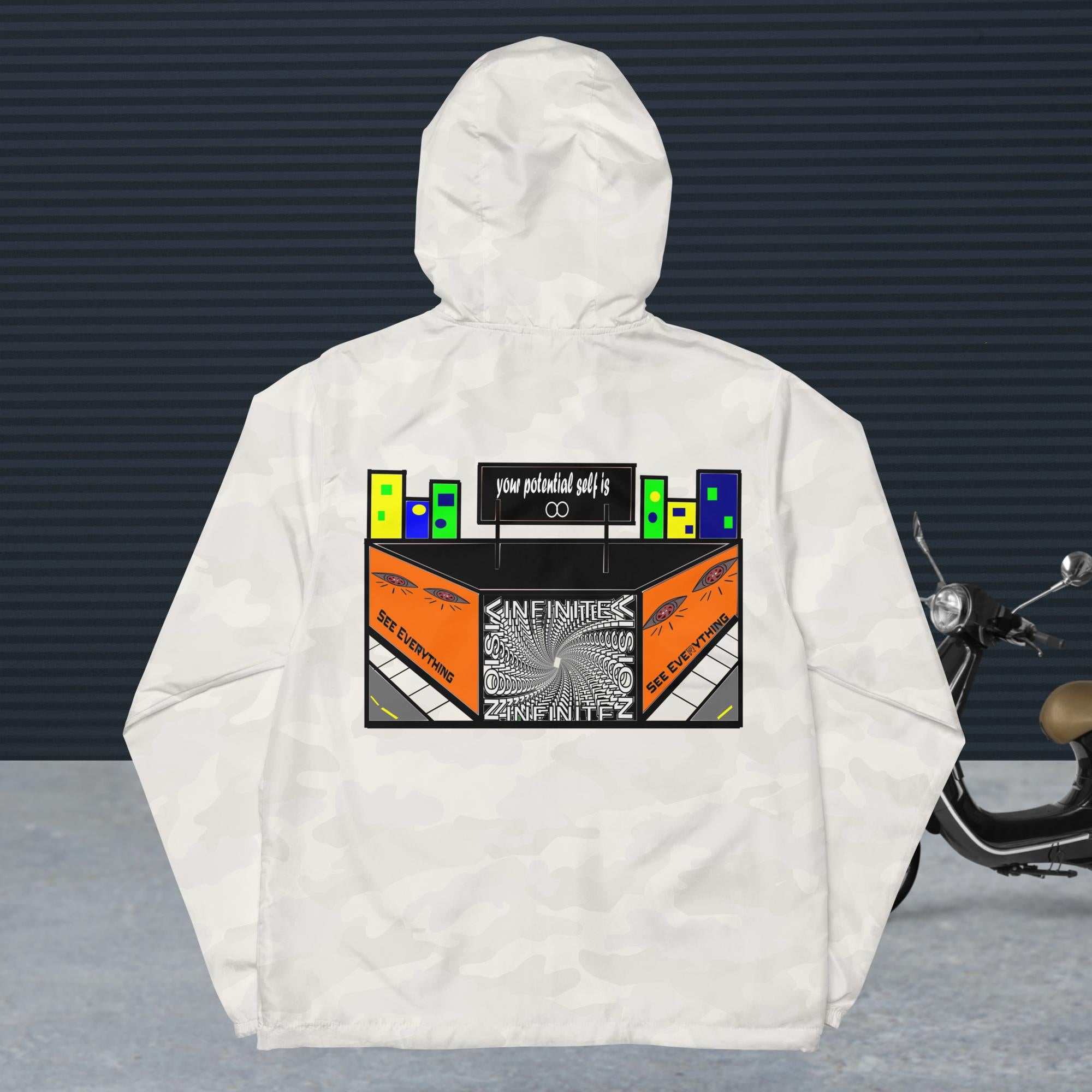 Unisex IV Vortex zip up windbreaker