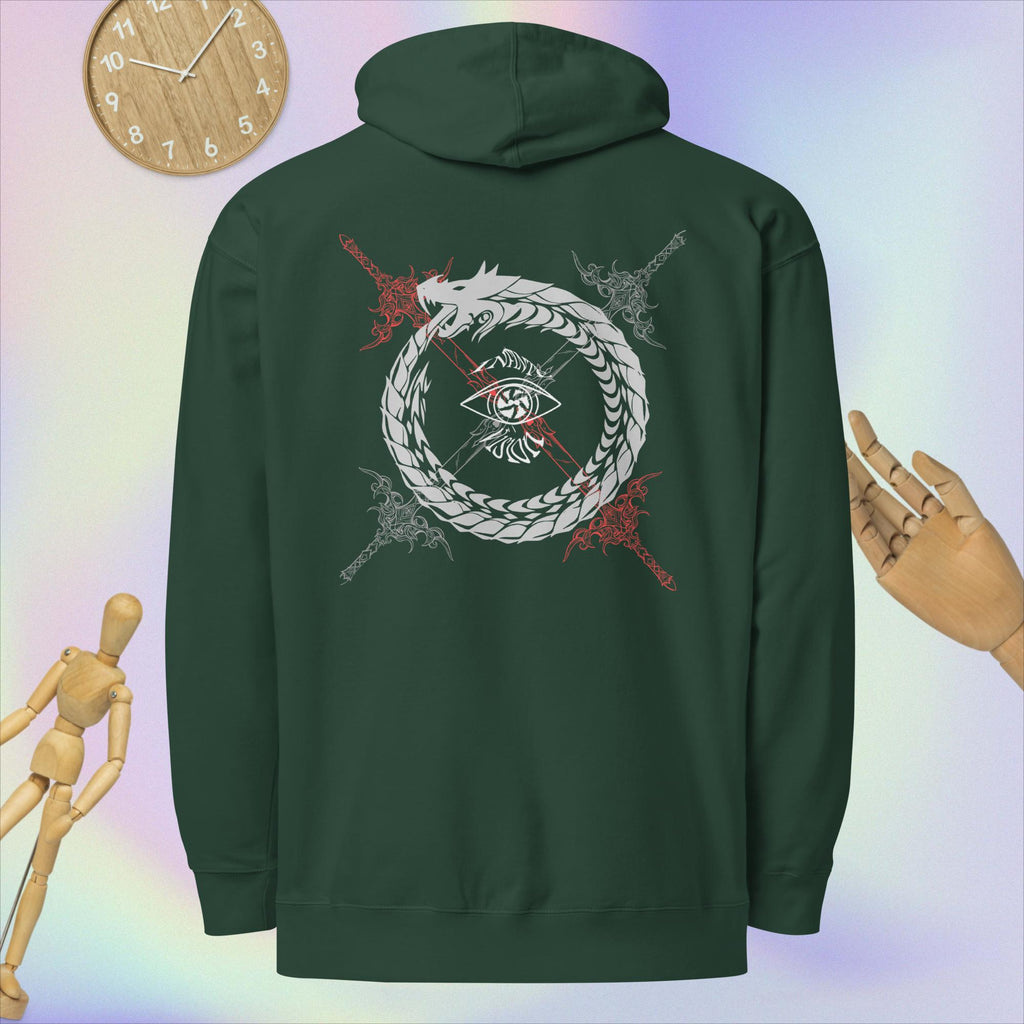 ouroboros vision  midweight hoodie