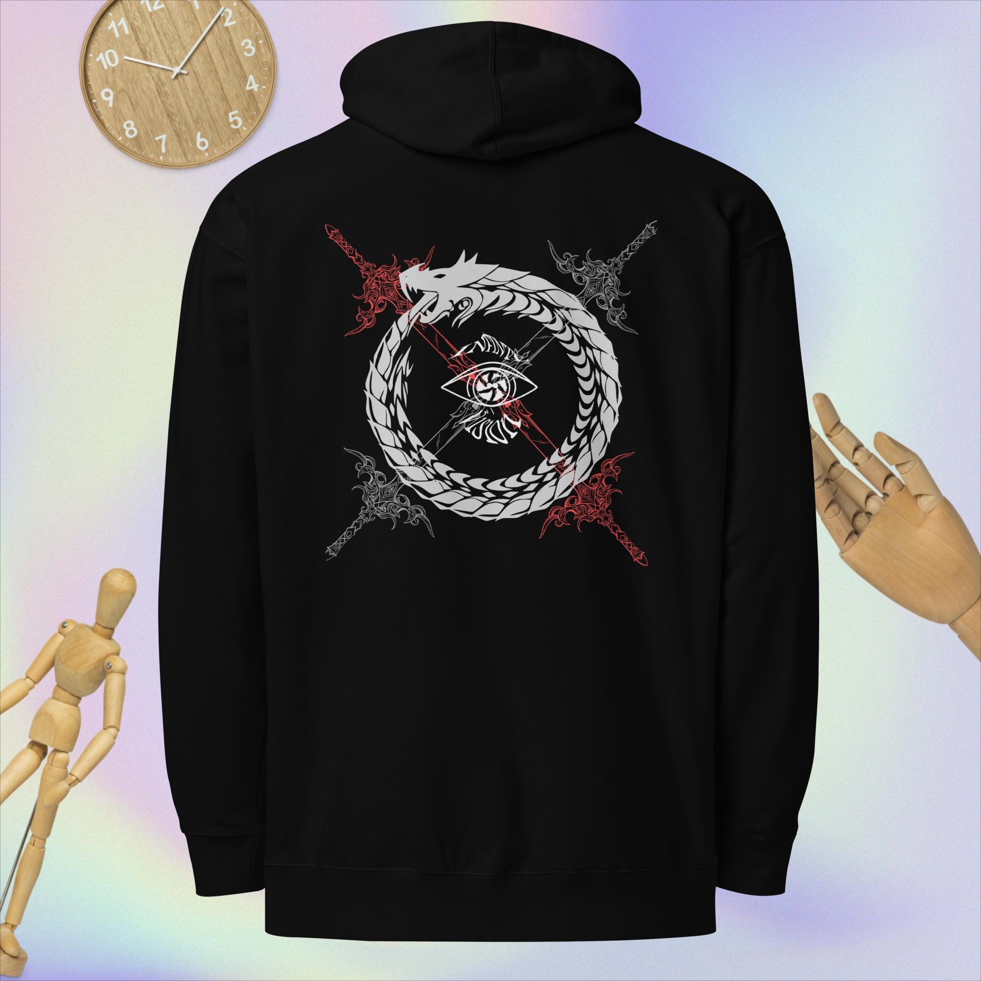 ouroboros vision  midweight hoodie