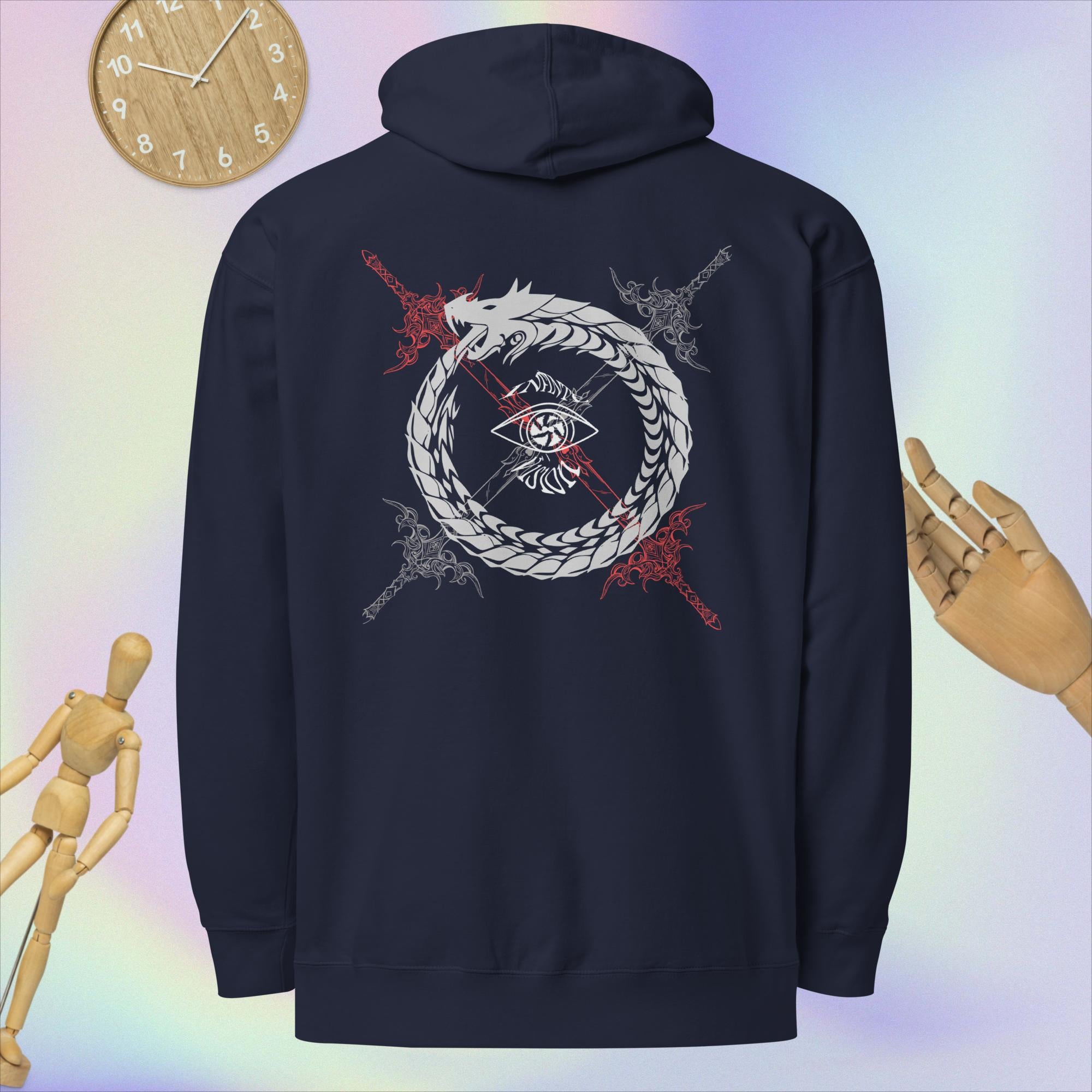 ouroboros vision  midweight hoodie