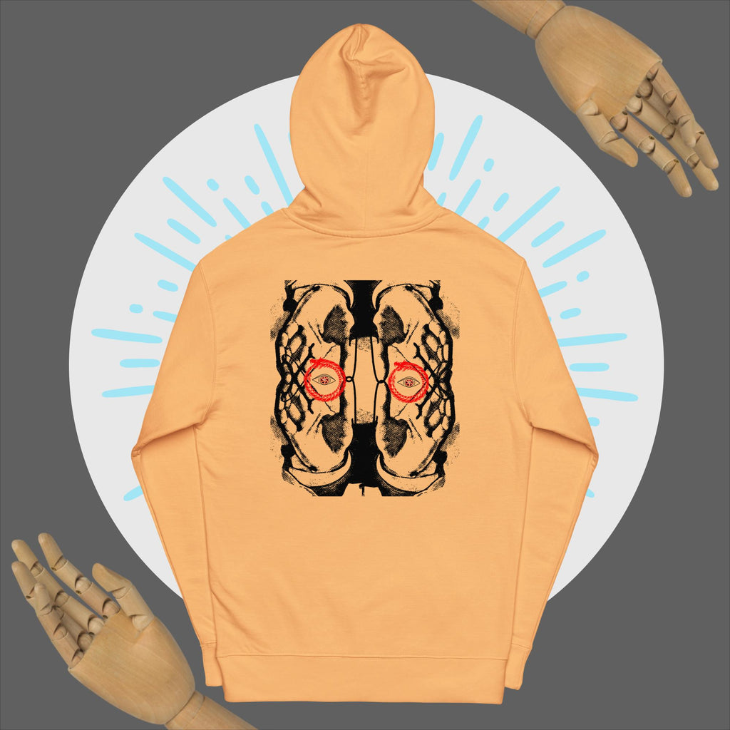 Red ouroboros midweight hoodie