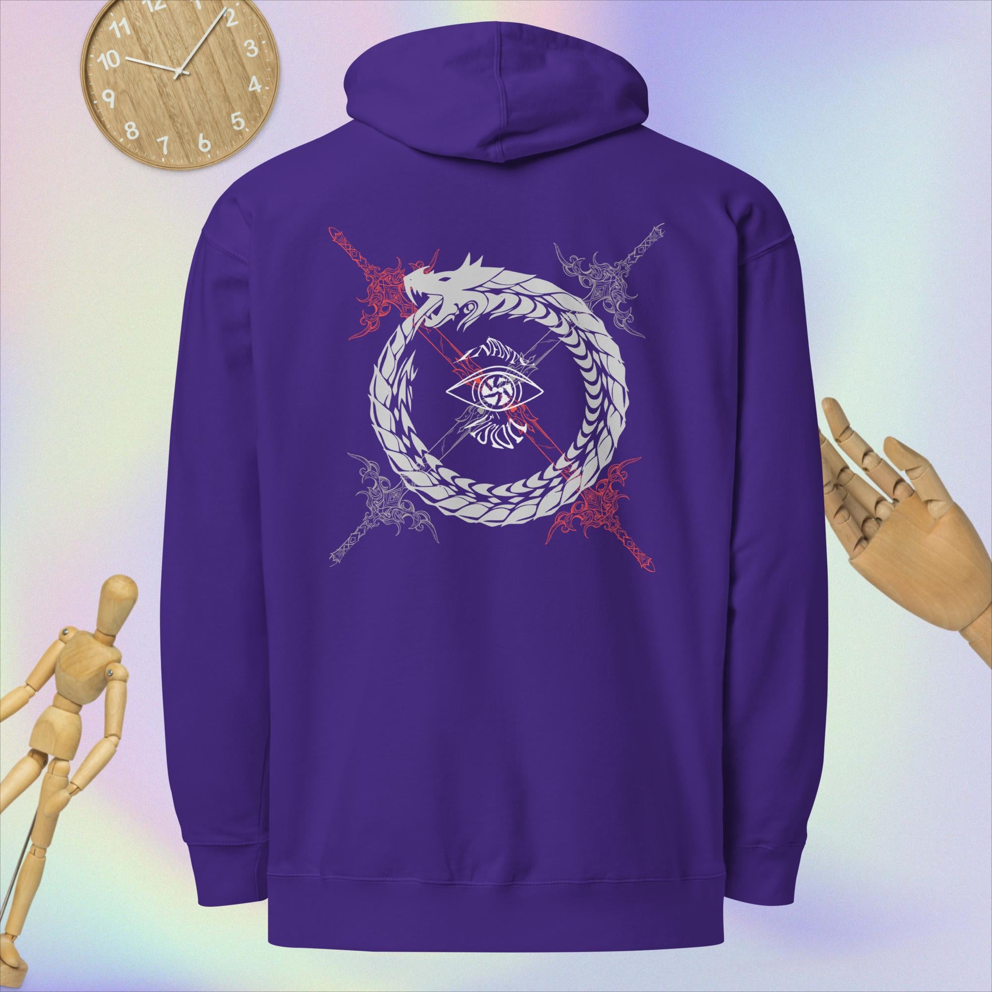 ouroboros vision  midweight hoodie