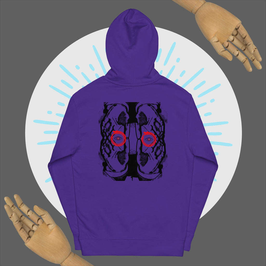 Red ouroboros midweight hoodie